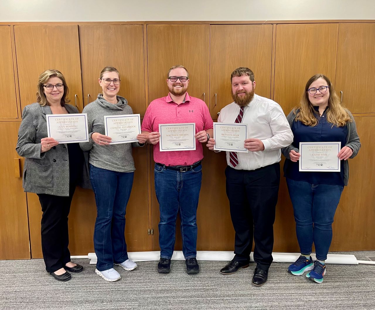 Thank You Outgoing Board Members! Marshalltown Area United Way